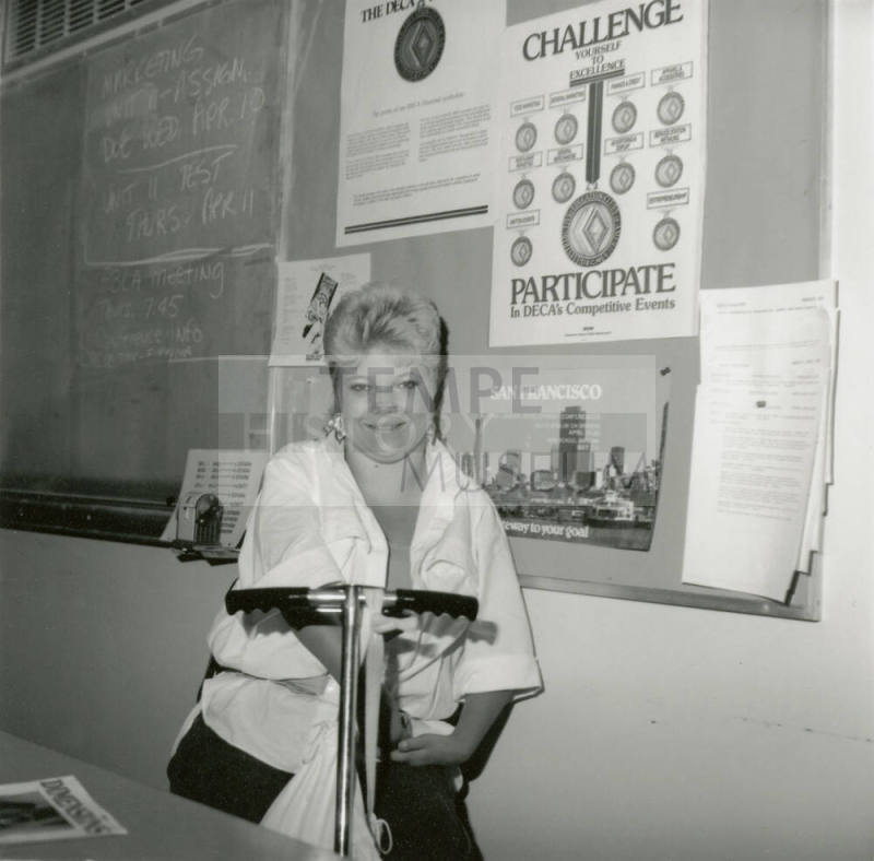 Handicapped student a champ - Tempe Daily News - April 9, 1985 - (2 of 2)