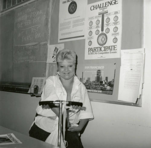Handicapped student a champ - Tempe Daily News - April 9, 1985 - (2 of 2)