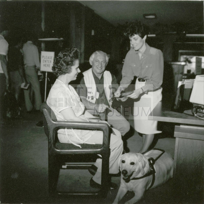 Lions help blind lead the blind in a computer world - Tempe Daily News - April 15, 1985