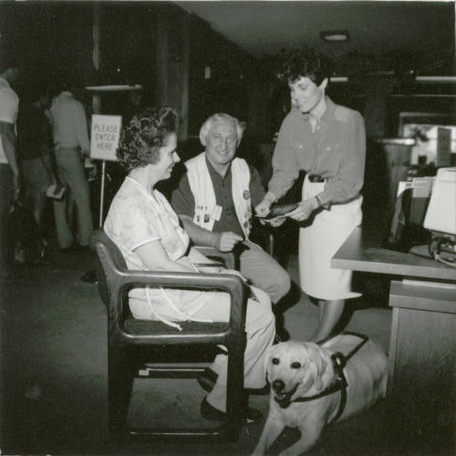 Lions help blind lead the blind in a computer world - Tempe Daily News - April 15, 1985