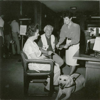 Lions help blind lead the blind in a computer world - Tempe Daily News - April 15, 1985