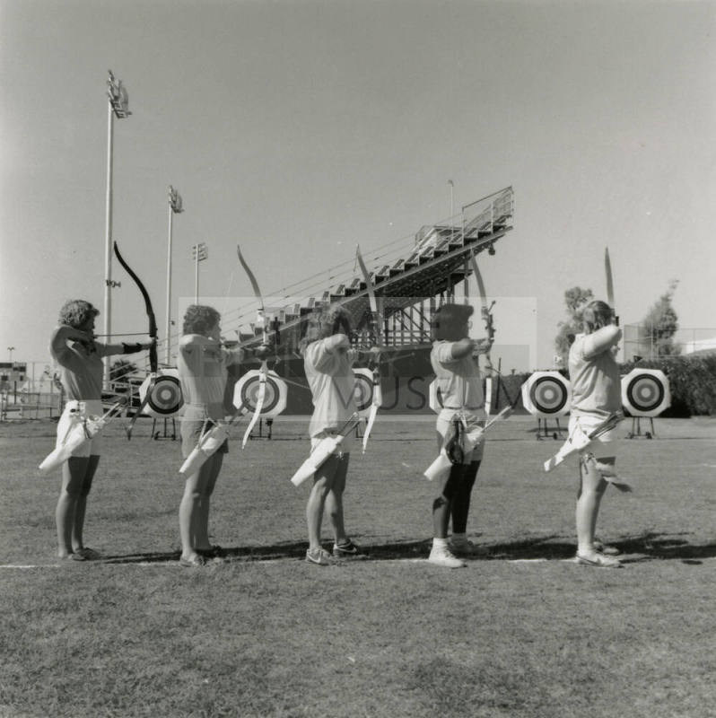 Hard work pays off for archers - Tempe Daily News - April 13, 1985