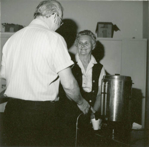 "Coffee, anyone?" - Tempe Daily News - April 24, 1985