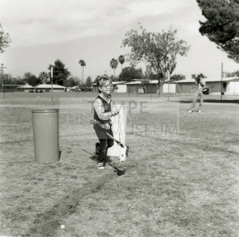 Unidentified Kids Horsing Around