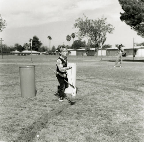 Unidentified Kids Horsing Around