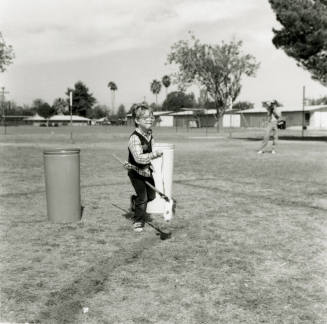 Unidentified Kids Horsing Around
