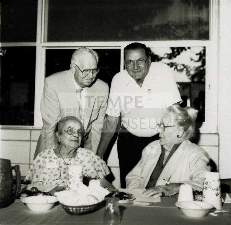 "Reunion draws city oldtimers" - Tempe Daily News - April 25, 1985