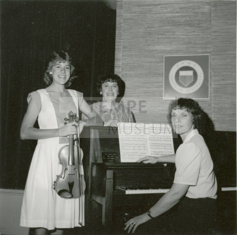 "Music Award" - Tempe Daily News - May 4, 1985 - (2 of 2)