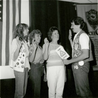 "Jaycees get first reluctant women members" - Tempe Daily News - April 26, 1985