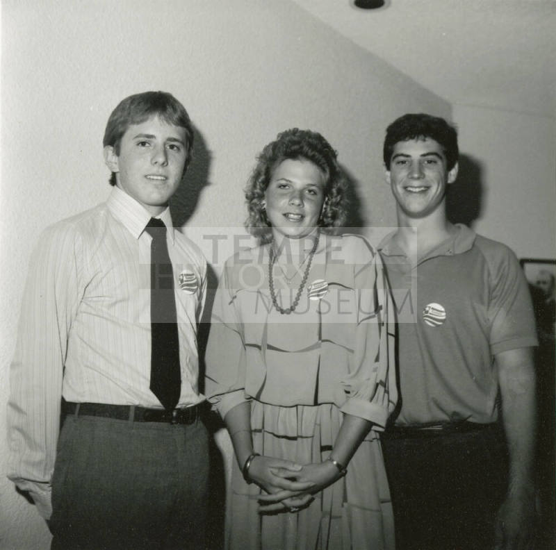 Unidentified Group of Tempe Badge Wearers - (1 of 9)