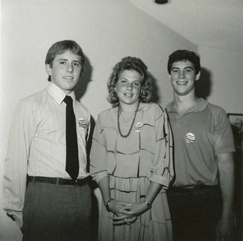 Unidentified Group of Tempe Badge Wearers - (1 of 9)