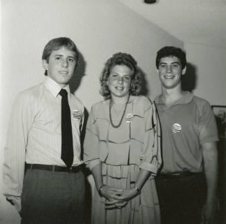 Unidentified Group of Tempe Badge Wearers - (1 of 9)
