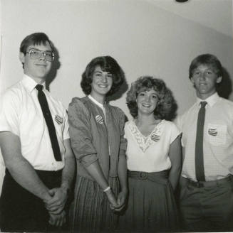 Unidentified Group of Tempe Badge Wearers - (2 of 9)