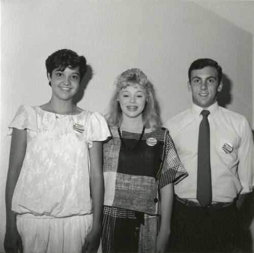 Unidentified Group of Tempe Badge Wearers - (3 of