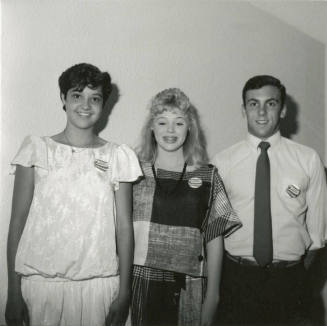 Unidentified Group of Tempe Badge Wearers - (3 of