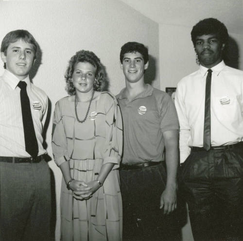 Unidentified Group of Tempe Badge Wearers - (4 of