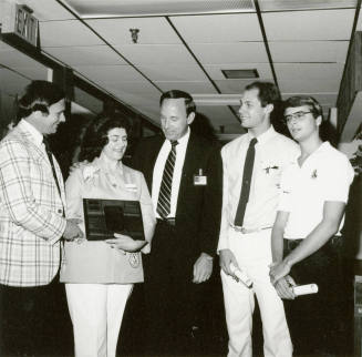 "Hospital honors group of special volunteers" - Tempe Daily News - May 1, 1985