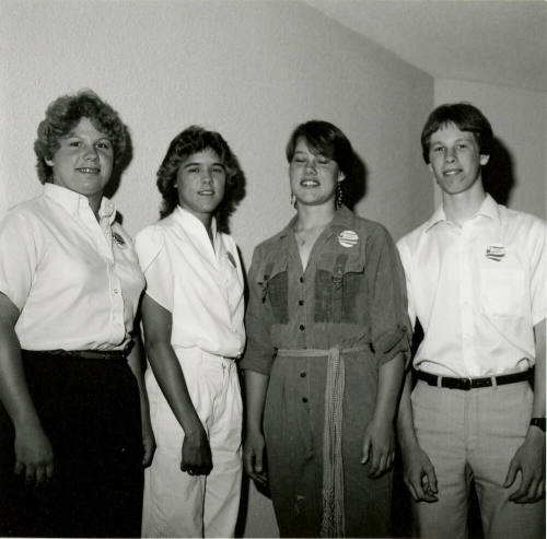 Unidentified Group of Tempe Badge Wearers - (7 of 9)