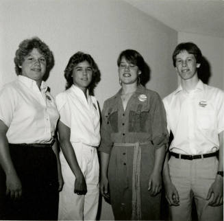 Unidentified Group of Tempe Badge Wearers - (7 of 9)