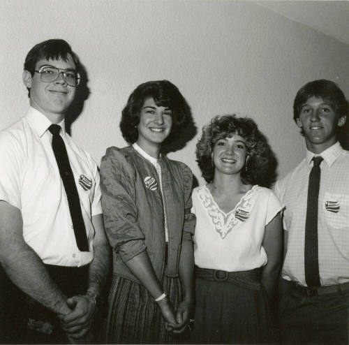 Unidentified Group of Tempe Badge Wearers - (8 of 9)