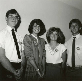 Unidentified Group of Tempe Badge Wearers - (8 of 9)