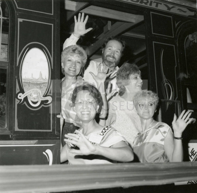 Group is off on the right FOOTT, May 17, 1985