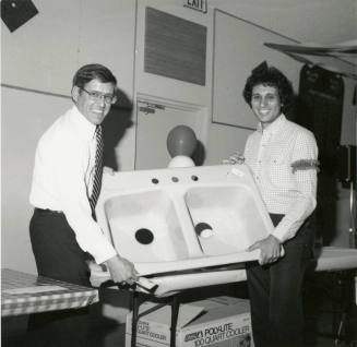 And the kitchen sink, from Tempe Daily News, May 25, 1985