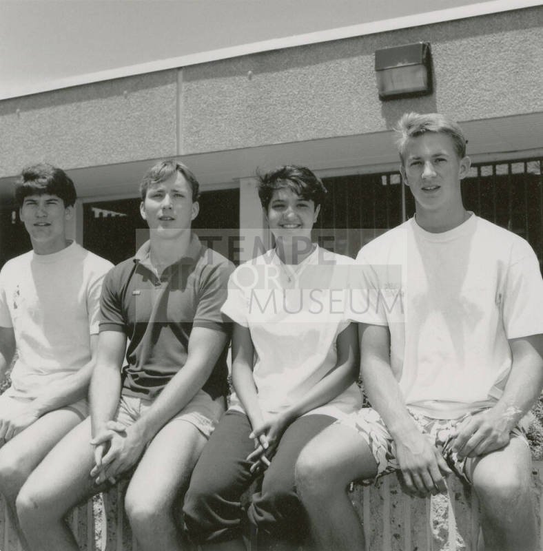 McClintock High School Speakers, from Tempe Daily News, May 29, 1985