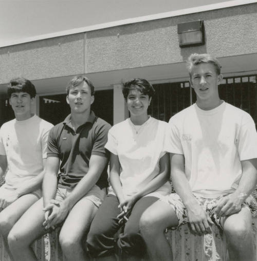 McClintock High School Speakers, from Tempe Daily News, May 29, 1985