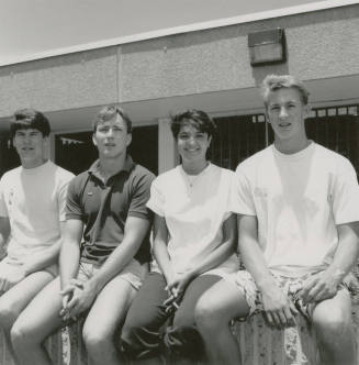 McClintock High School Speakers, from Tempe Daily News, May 29, 1985