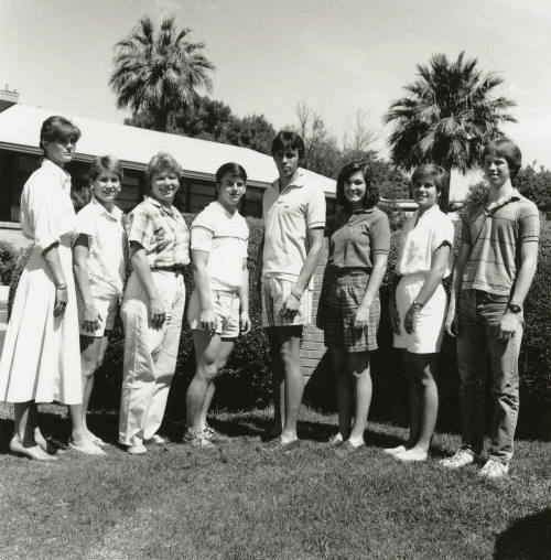 Group of people standing outside