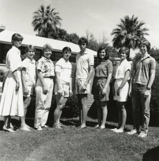 Group of people standing outside