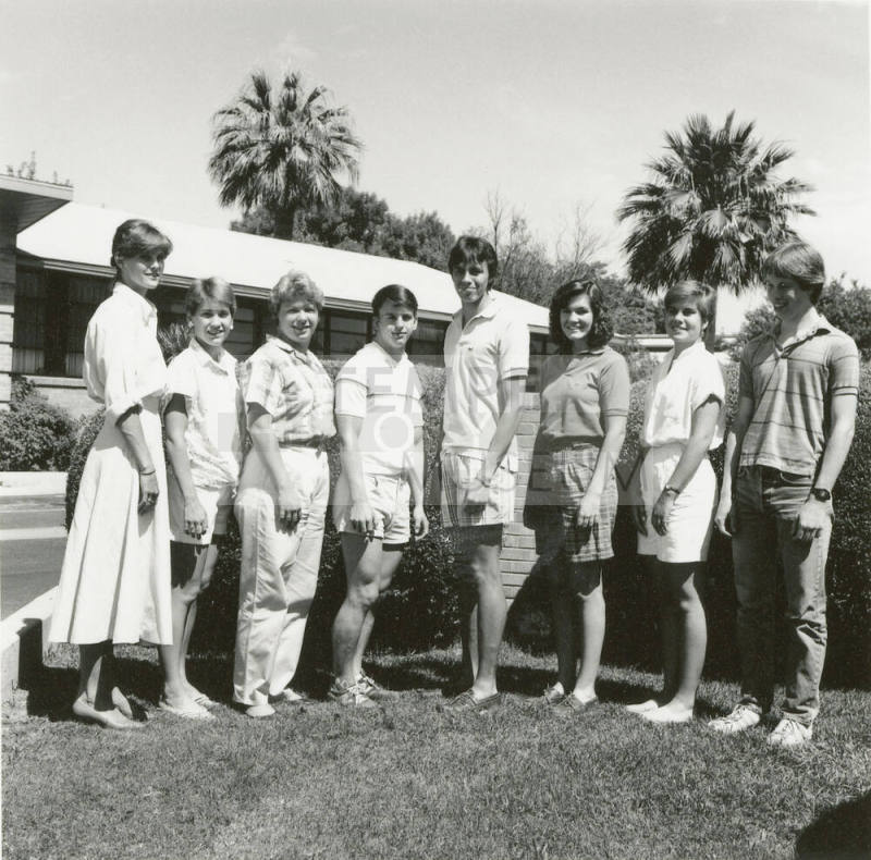 Group of people standing outside