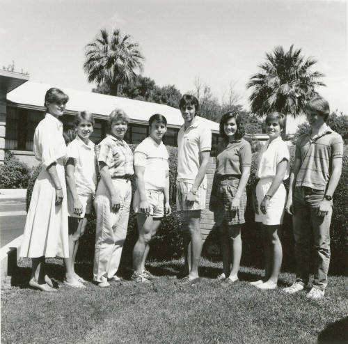 Group of people standing outside