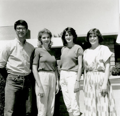 Tempe High Schhol speakers. - Tempe Daily News, May 29 1985