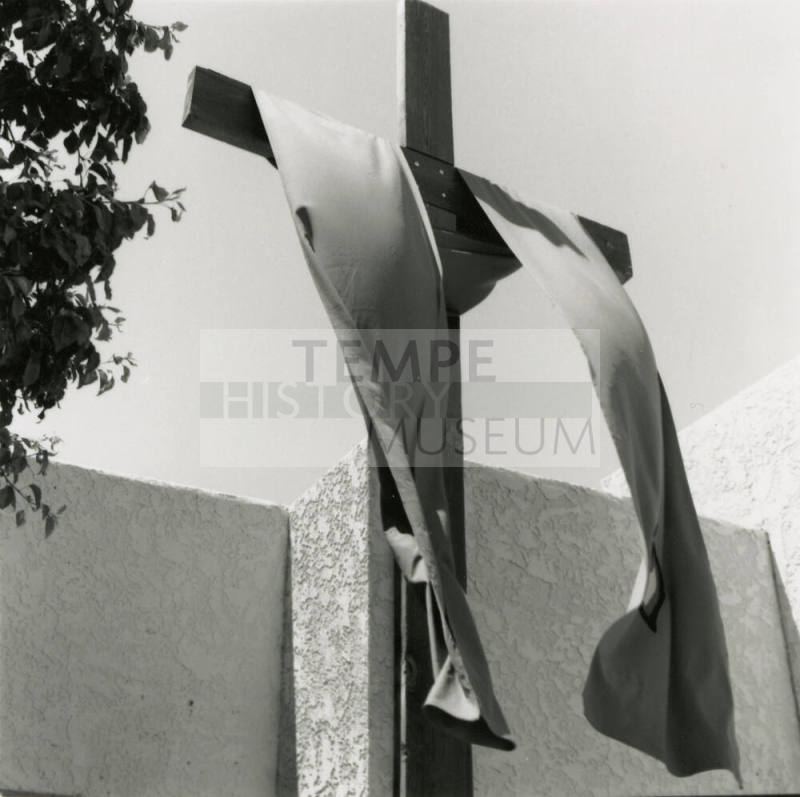 Cross Draped with a Cloth