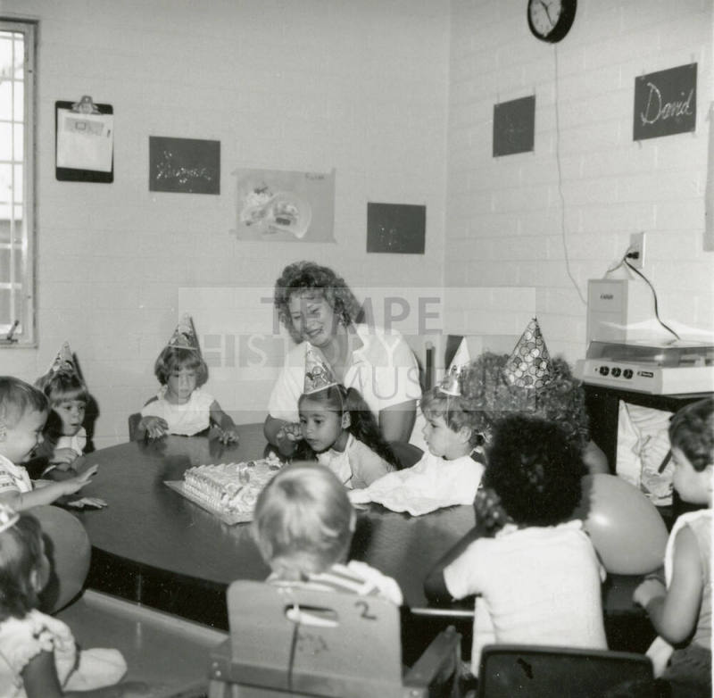Police wives are 'Angels' to handicapped kids - Tempe Daily News - July 22, 1985 - (1 of 2)