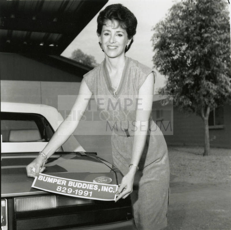 Pull up to my bumper, baby: Singles club hits Arizona highways looking for buddies, from Tempe Daily News, August 8, 1985