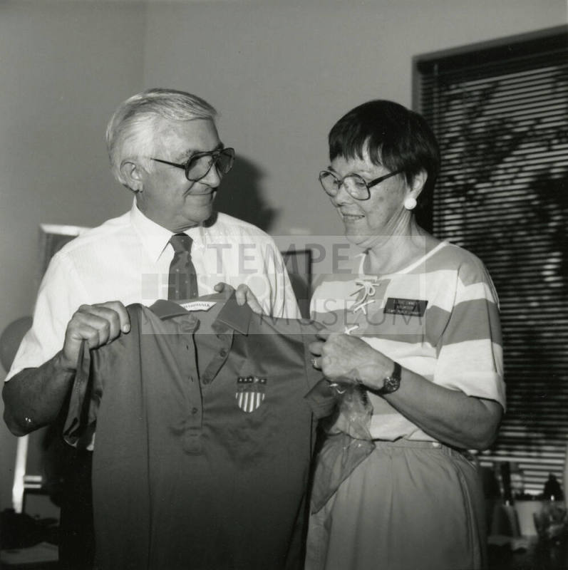 Unidentified Man & Louise Emment (1 of 2)