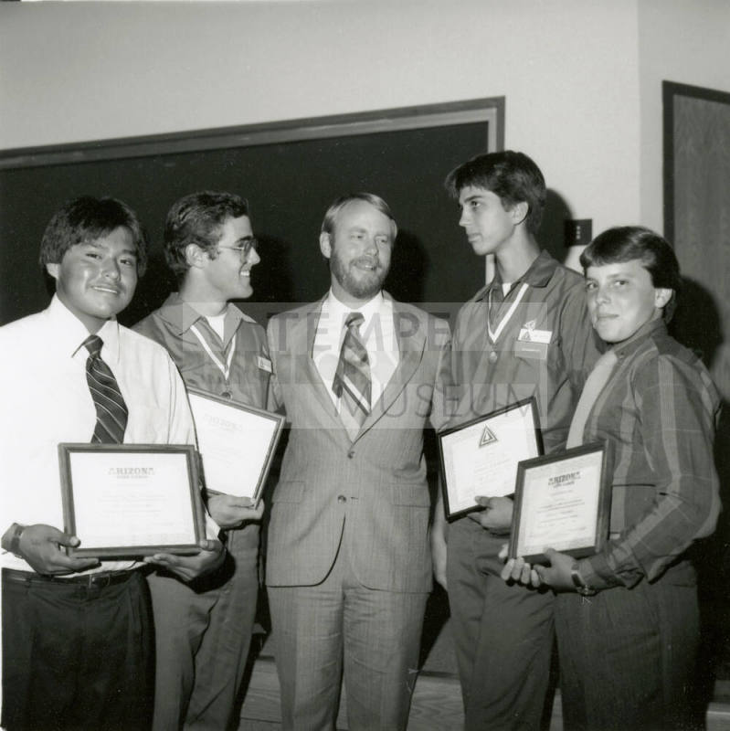 Graduating - Tempe Daily News - August/September 1985