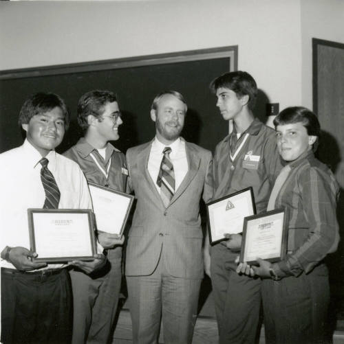 Graduating - Tempe Daily News - August/September 1985