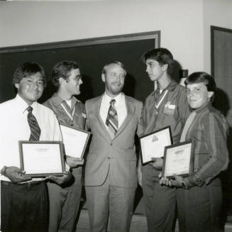Graduating - Tempe Daily News - August/September 1985