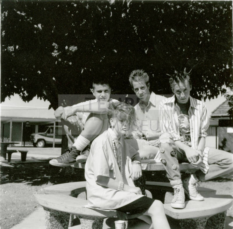 Unidentified Group Of Teens At Tempe High