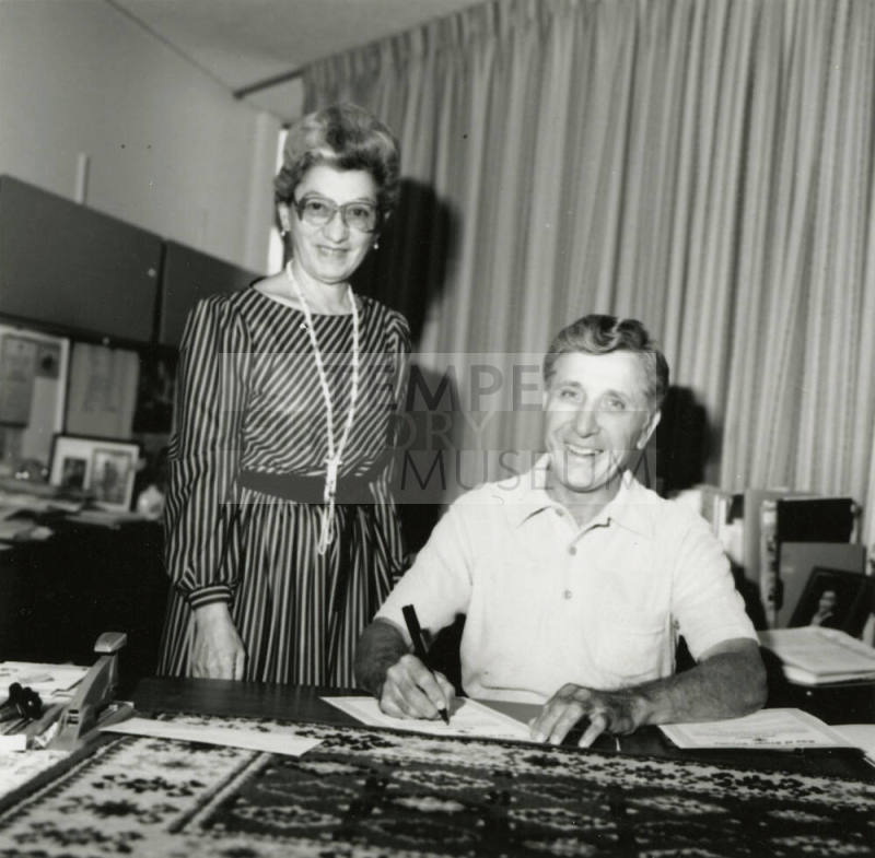 Bill LoPiano and Unidentified Woman