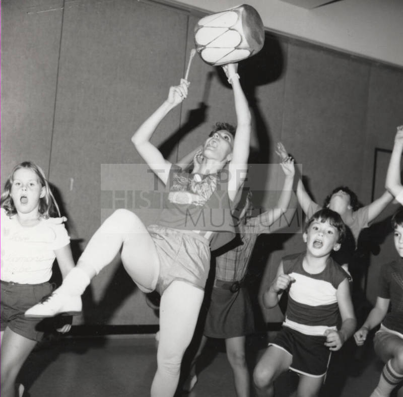 Peppy ASU dance student packs a lot into her life - Tempe Daily News - October 8, 1985