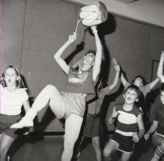 Peppy ASU dance student packs a lot into her life - Tempe Daily News - October 8, 1985
