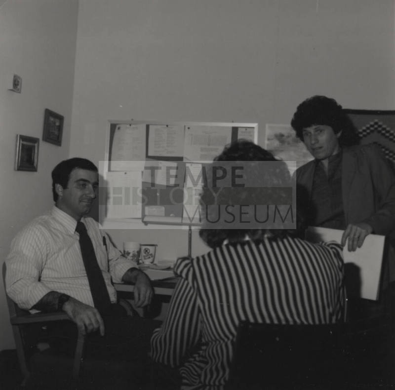 Jewish agency's branch has an identity problem, from Tempe Daily News, November 19, 1985