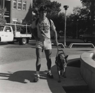 Hikin' blind, from Tempe Daily News, November 2, 1985