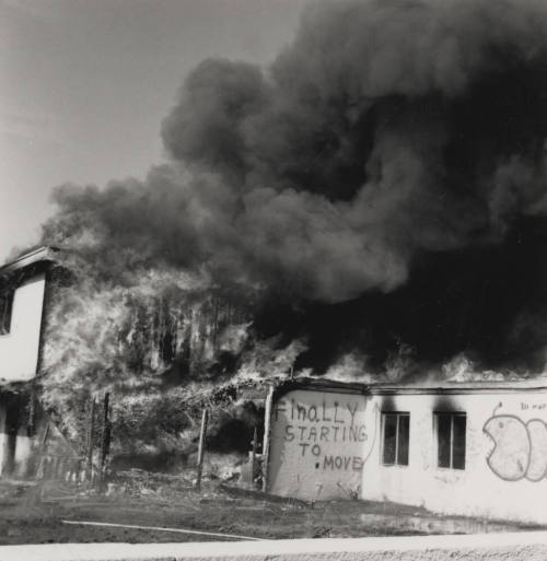Controlled Burn - Tempe Daily News, November 12, 1985