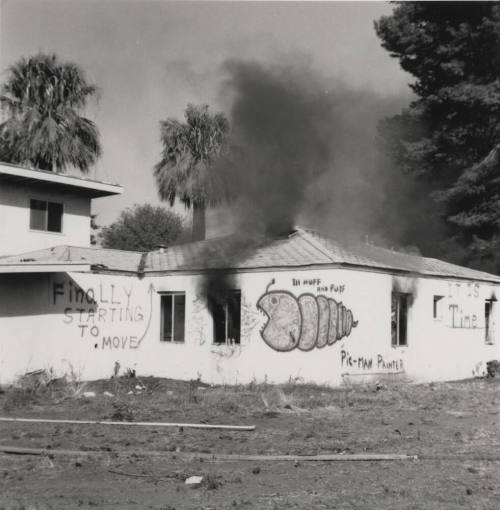 Controlled Burn - Tempe Daily News, November 12, 1985